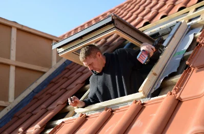Pose de fenêtres de toit Velux à Sermesse